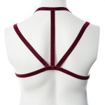 Gender Fluid Sugar Coated Harness - Small/large - Raspberry - Image 2
