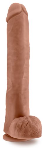 Au Naturel - Daddy - 14 Inch Dildo - Mocha - Image 2