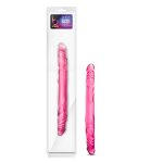 B Yours 14 Inch Double Dildo - Pink - Image 4