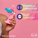 Play With Me – Delight Vibrating C-Ring - Blue - Image 6