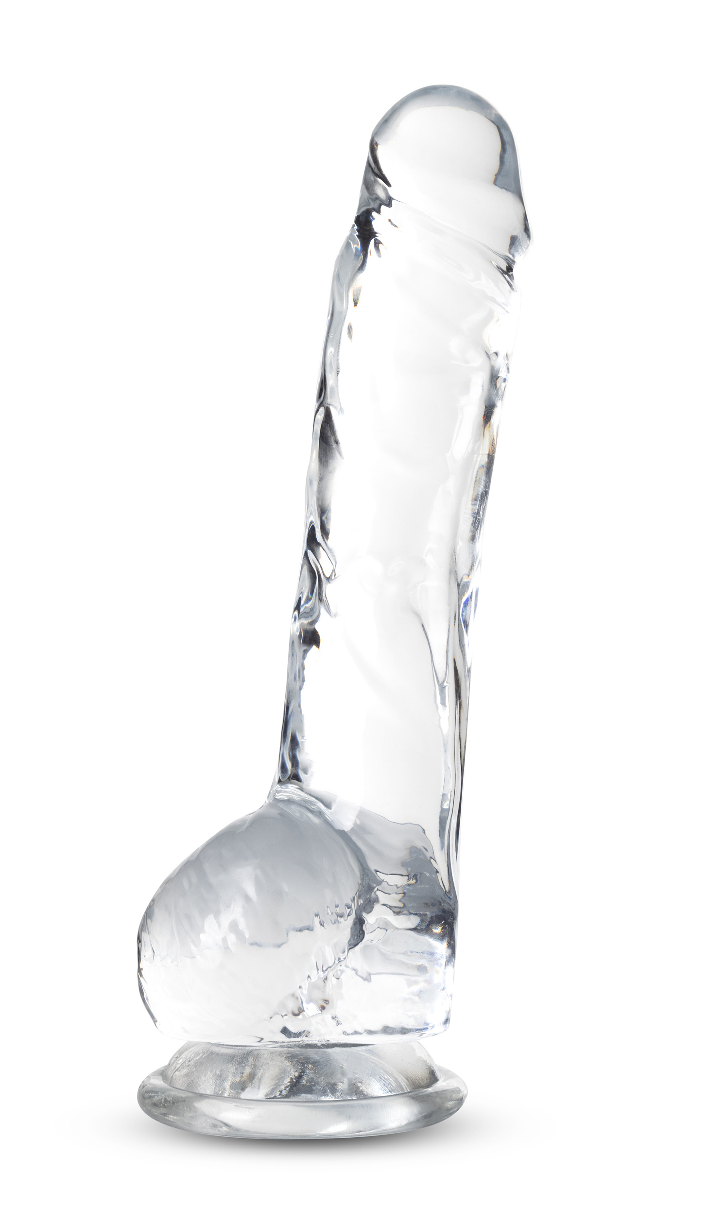 x1ZNXQkXwVNvyhncTc1FoVsaL2m4j7iY Naturally Yours - 8 Inch Crystalline Dildo - Diamond - Image 1