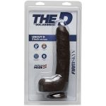 The D - Uncut D - 9 Inch With Balls - Firmskyn - Chocolate