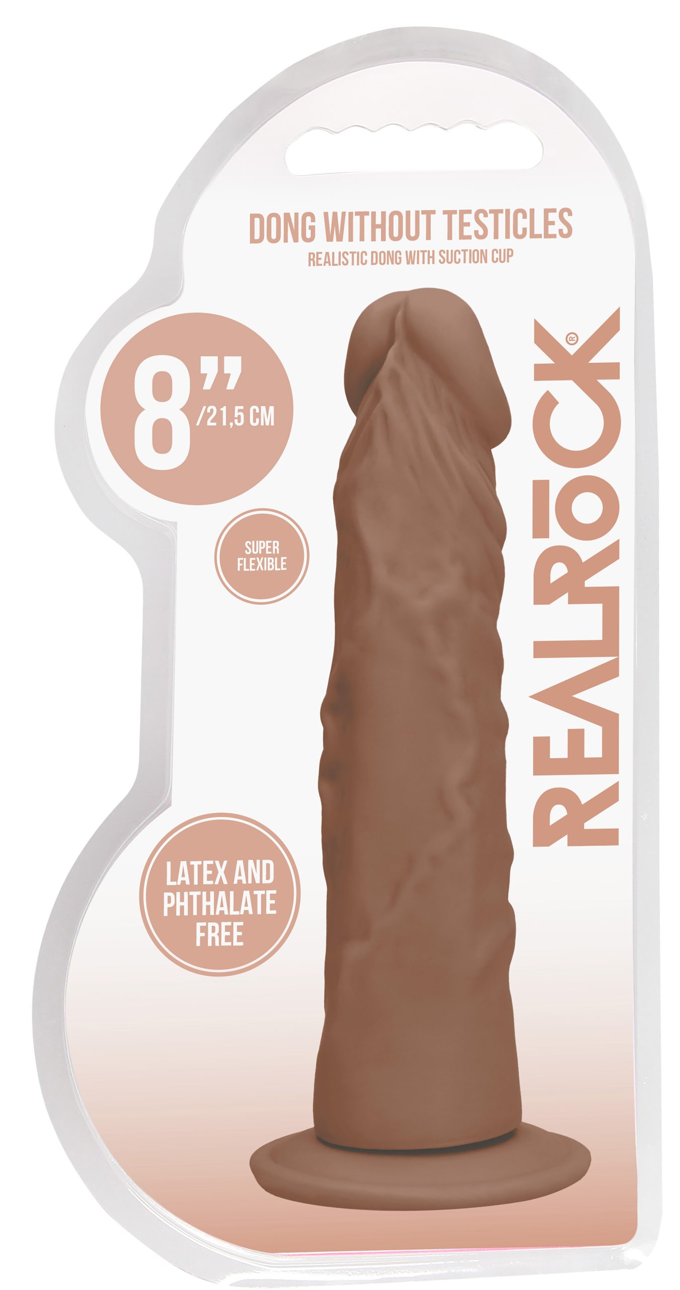 x331SOavcWYvoTKKNCvpHmtZaIa0N0Ww 8 Inch Dong Without Testicles - Tan - Image 1