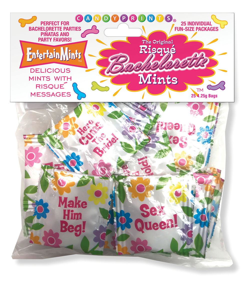 x9ak406rkYCXST4sL0pEBqPdm1zWryZ0 Risque Bacherlorette Mints - 25 Individual Fun Size Packages - Image 1