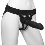 Body Extensions - Hollow Bulbed Strap-on 2-Piece Set - Black - Image 4