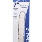Jock C - Thru 7 Inch Clear Tpe Dildo