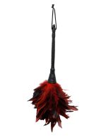 Fetish Fantasy Series Frisky Feather Duster - Red/ Black - Image 4
