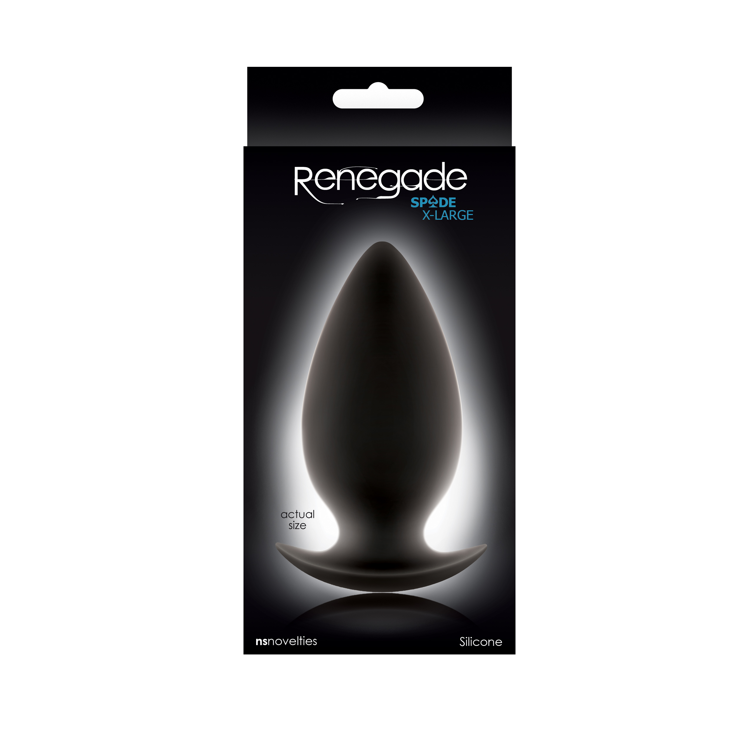 xPAwDGh43wfHJ1FCotG0szCFsY7X4jRR Renegade Spade X-Large Silicone Plug - Image 1