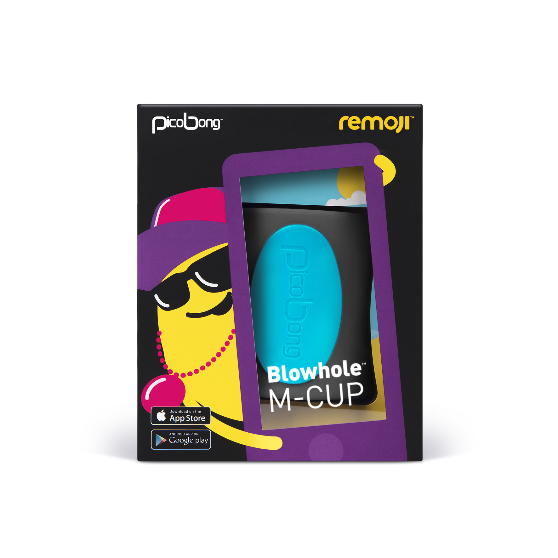 xPV6Kkv3EL1IVlqKFghks5zJP4tz1BcR Remoji Blowhole M-Cup - Black - Image 1