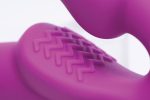 Evoke Vibrating Strapless Silicone Strap-on Dildo - Image 5