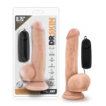 Dr. Skin - Dr. Jay - 8.75 Inch Vibrating Cock With Suction Cup - Vanilla - Image 2