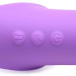 10x Ergo- Fit G-Pulse Inflatable and Vibrating Strapless Strap- on - Purple - Image 7