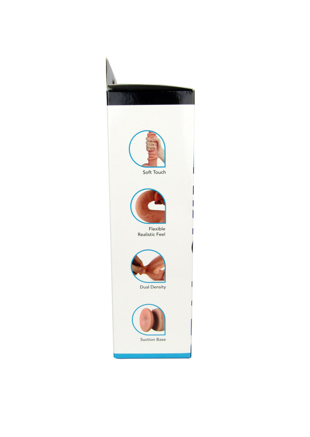 xoSVHw5b Real Skin 9" Dual Layer Dildo - Beige - Image 1