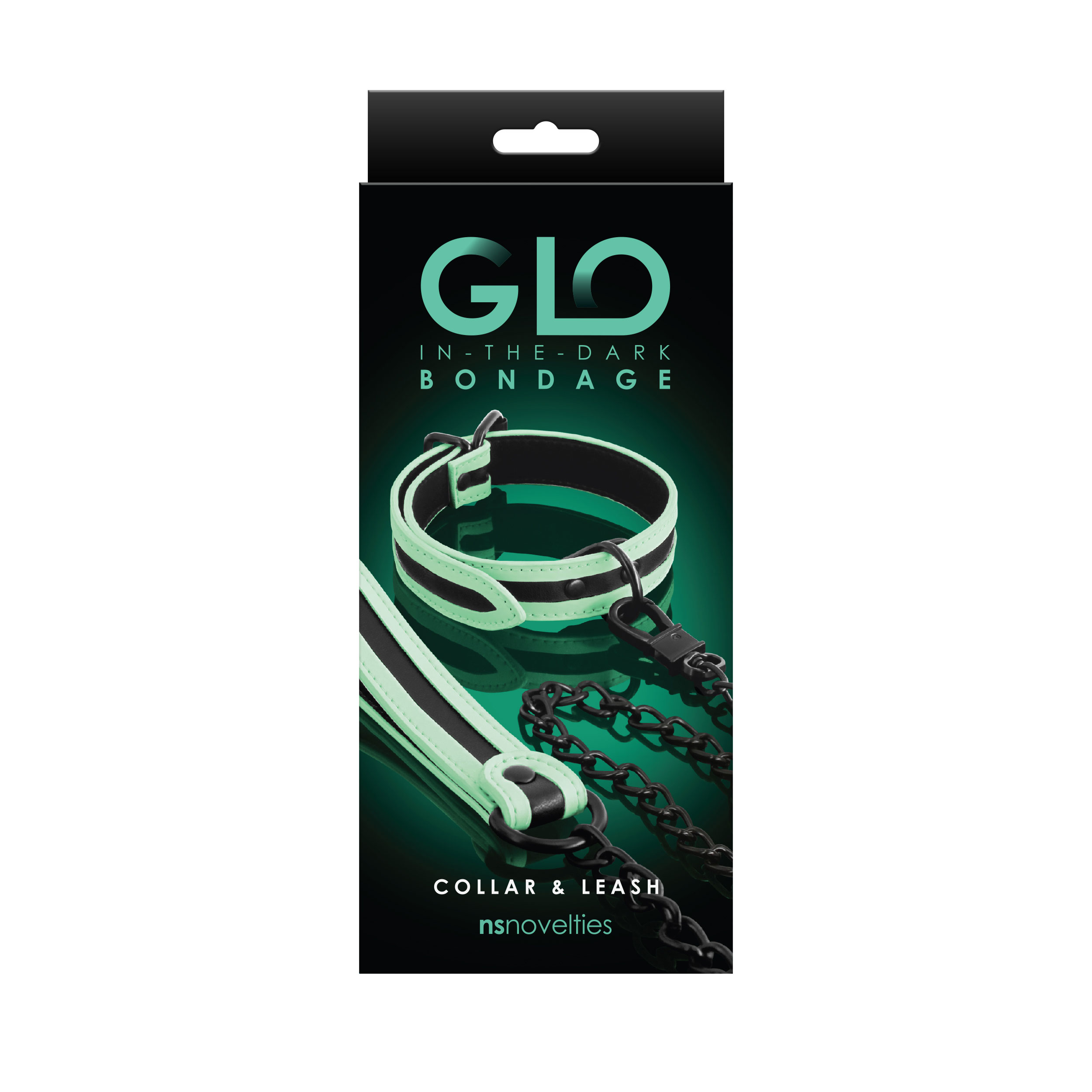 xqVT0GdLY0WxXHBPSQIXGuufsPJP2ARj Glo Bondage - Collar and Leash - Green - Image 1
