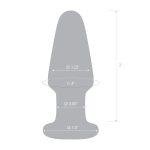 3.5 Inch Glass Butt Plug - Image 4