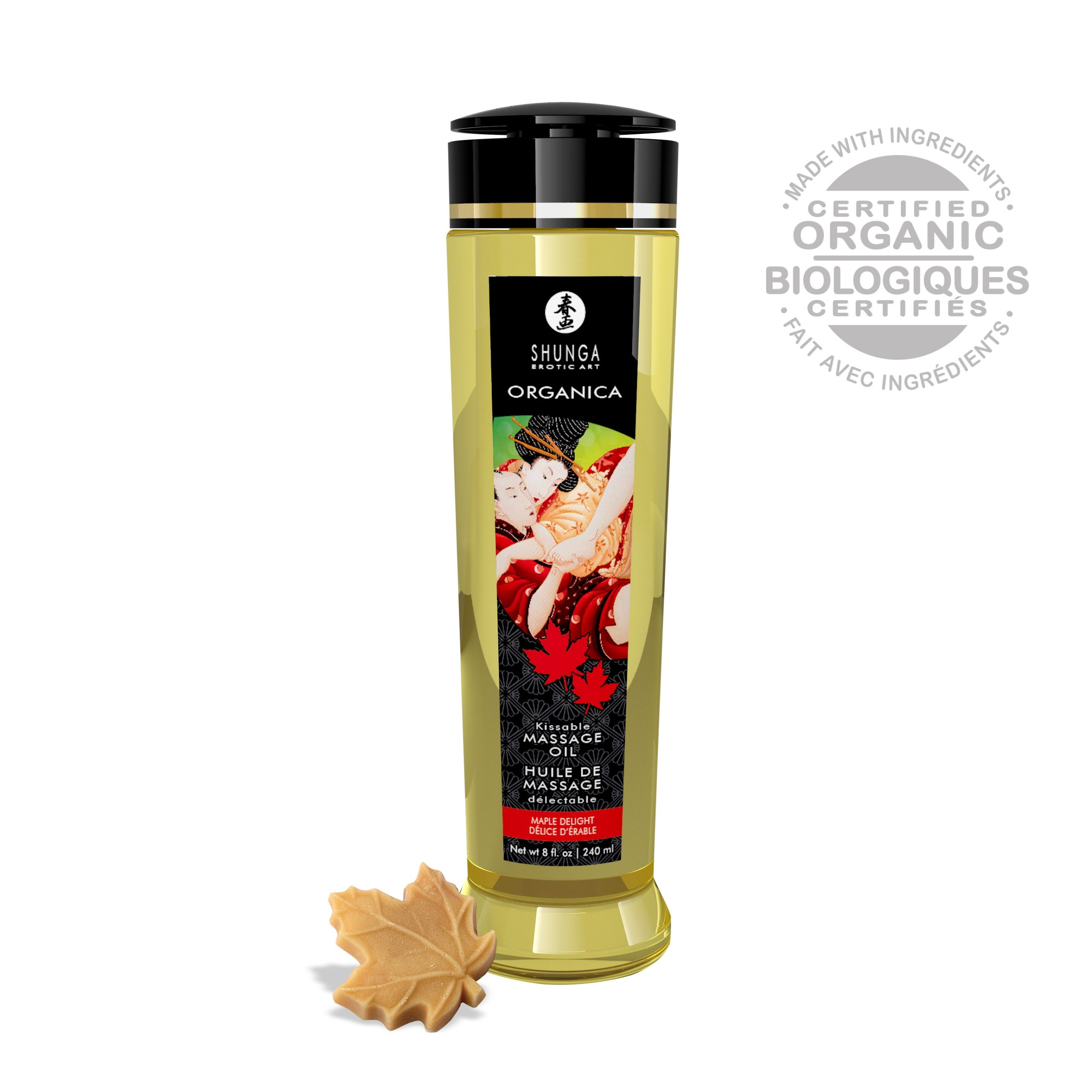 xqa4XhvTNu2RwCPlVBpGG7v2D9CrAQJZ Organica Massage Oils - Maple Delight - 8 Fl. Oz. - Image 1