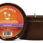 3 in 1 Massage Candle - Wave Rider - 6 Oz - Hemp Seed