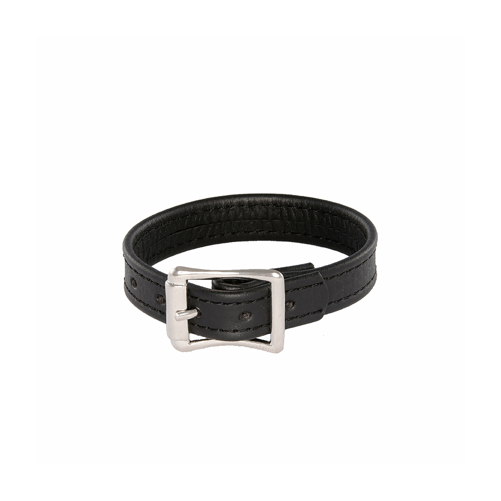 xynb7VtfTVm5FPQIbjzWsDz54sdPwTBx Leather Stretcher Plain Cock Ring With Buckle - Image 1