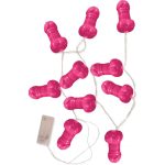 Light Up Pink Pecker String Lights - Image 2
