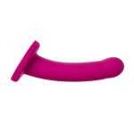 Nexus Collection - Galaxie - 7 Inch Silicone Dildo - Plum - Image 9