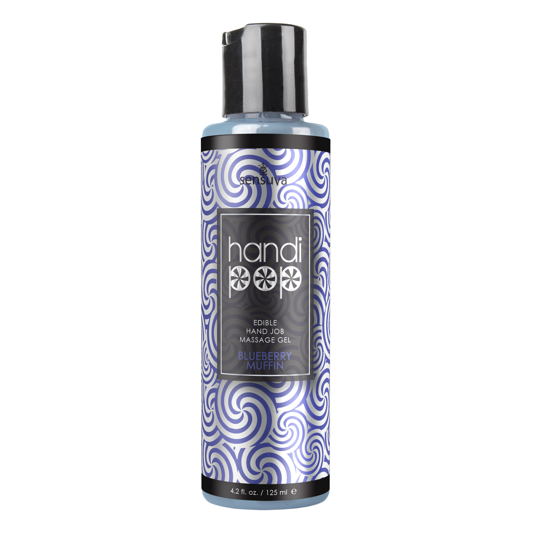 yHqwdvUOioC0W2SfokbAMPi2Ui3JChaB Handipop Edible Handjob Massage Gel - Blueberry Muffin - 4.2 Fl. Oz. - Image 1