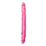 B Yours 14 Inch Double Dildo - Pink