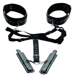 Acquire Easy Access Thigh Harness With Wrist Cuffs - Image 2