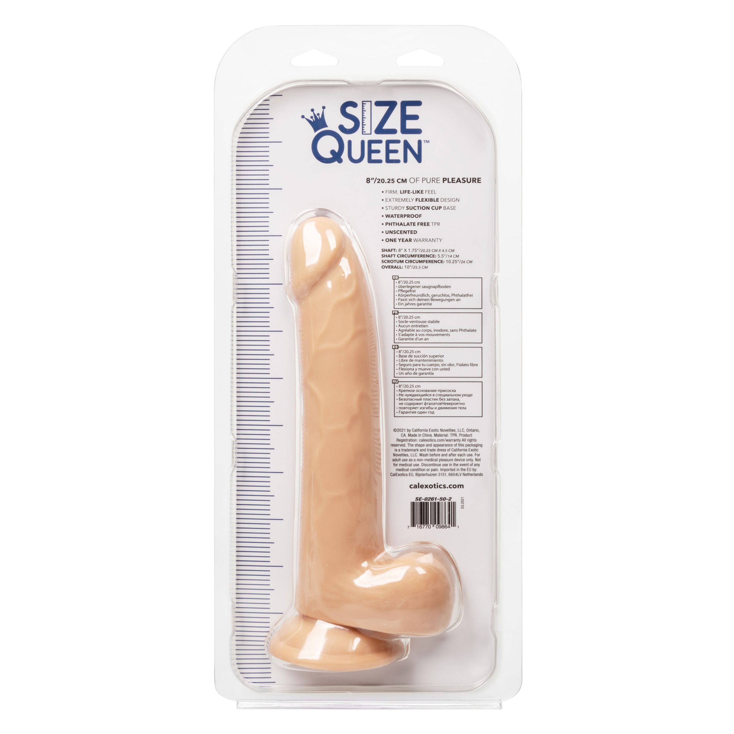 ySGhTvVuLAK8mvHqM0iot7Xn39sdowvZ Size Queen 8 inch/20.25 Cm - Ivory - Image 1
