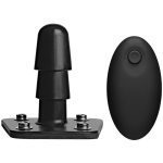 Vac-U-Lock - Vibrating Plug With Snaps & Wireless Remote - Black - Image 2