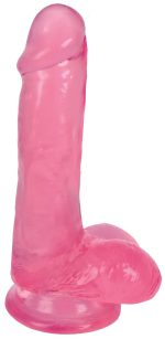 Lollicock 6 Inch Slim Stick With Balls - Cherry Ice - Image 2