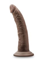 Dr. Skin Plus - 7 Inch Posable Dildo - Chocolate - Image 2