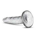 Naturally Yours - 5.5 Inch Glitter Dong - Sparkling Clear - Image 2