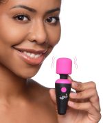 Bang - 10x Vibrating Mini Silicone Wand - Pink - Image 4