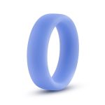 Performance - Silicone Glo Cock Ring - Blue Glow - Image 3