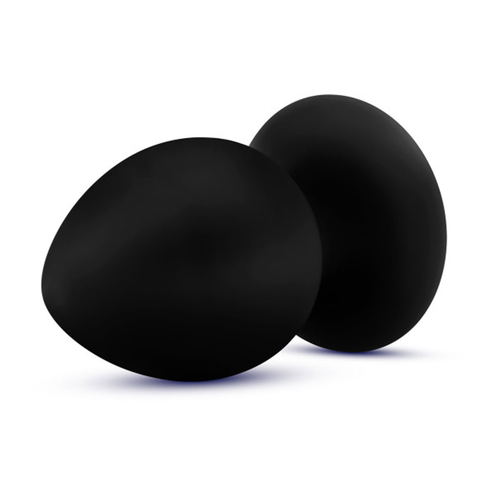 zJZcoDGqwS9ddS4kOrQMvDFBOqBK5v8a Anal Adventures - Platinum - Silicone Anal Stout Plug - Medium - Black - Image 1