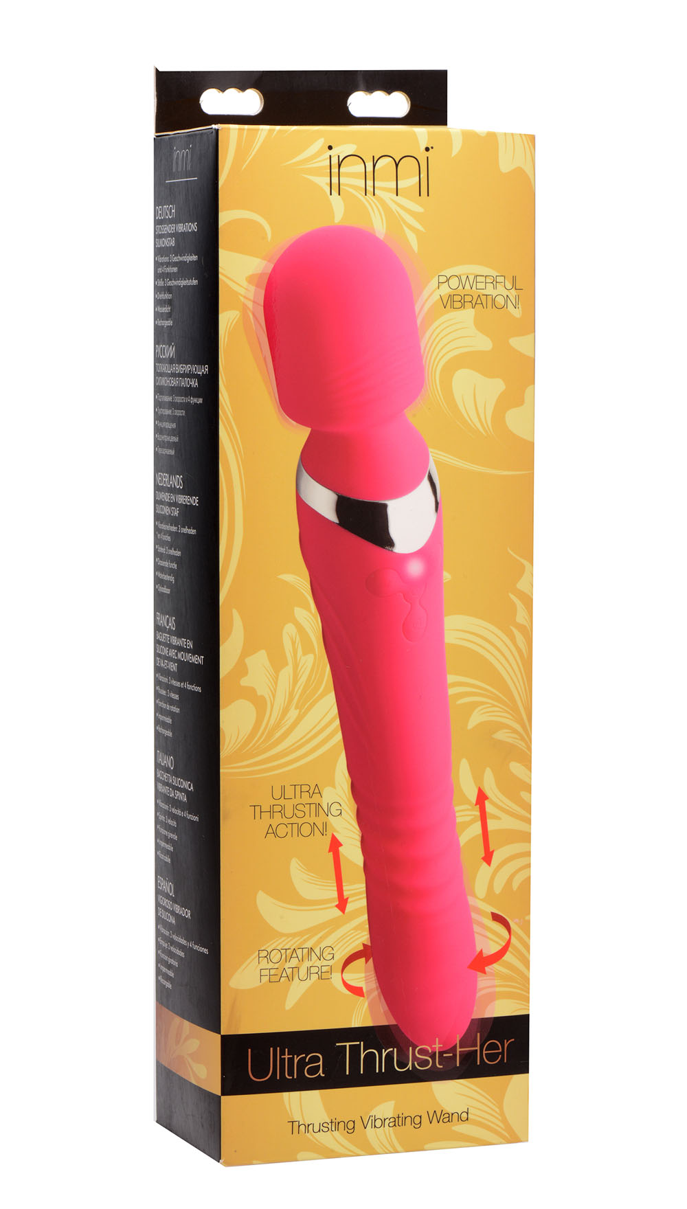 zNlY61wsbJ8wjNGInsGugI5NumNlQTEB Ultra Thrusting and Vibrating Silicone Wand - Image 1