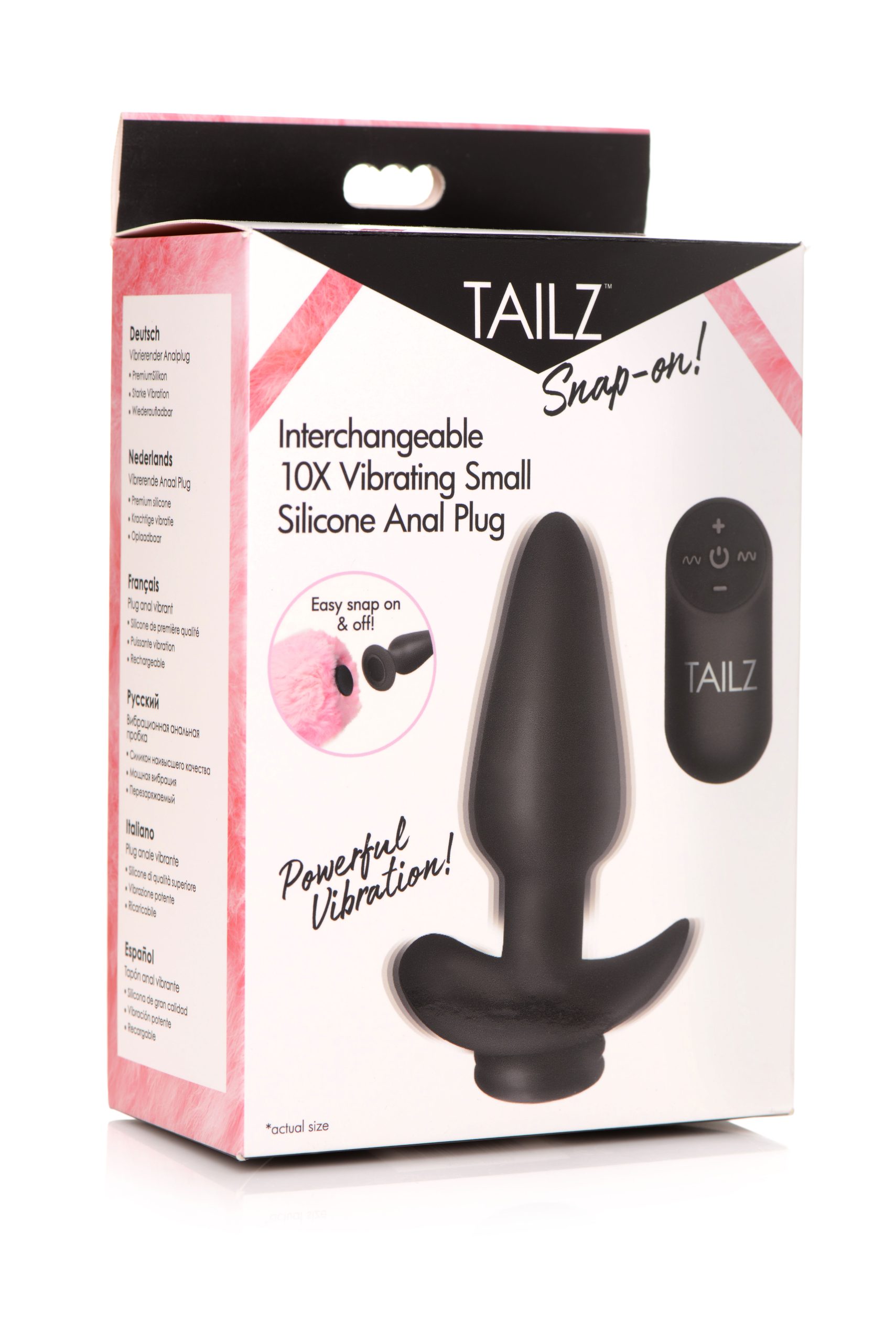 zUwwMiqRxfJRRZXZ9dvPDAEnxEuz4oh6 Interchangeable 10x Vibrating Small Silicone Anal Plug With Remote - Image 1