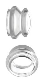 Clear Plungers Silicone Nipple Suckers - Large - Image 2