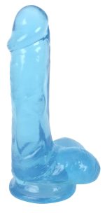 Lollicock 6 Inch Slim Stick With Balls - Berry Ice - Image 2