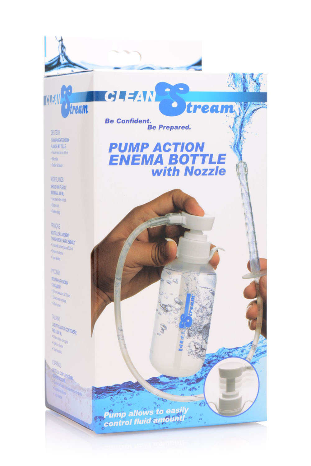 zgbaUNAmWGNPqZDMKGFPzOA61uhPS6cb Pump Action Enema Bottle With Nozzle - Image 1