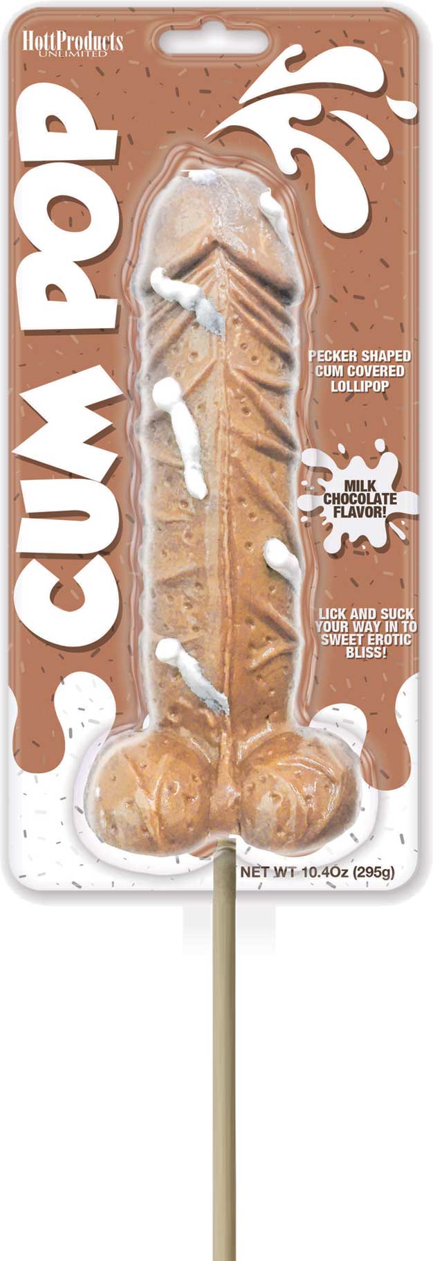zixKy1NpB3tNCWS3ekb7Lsrf91qLDjjU Cum Cock Pops - Milk Chocolate - Image 1