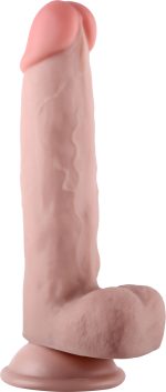 Real Skin 7.5" Dual Layer Dildo - Beige - Image 5