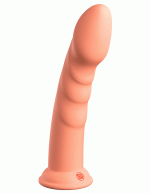 Dillio Platinum - Super Eight 8 Inch Dildo - Peach - Image 3